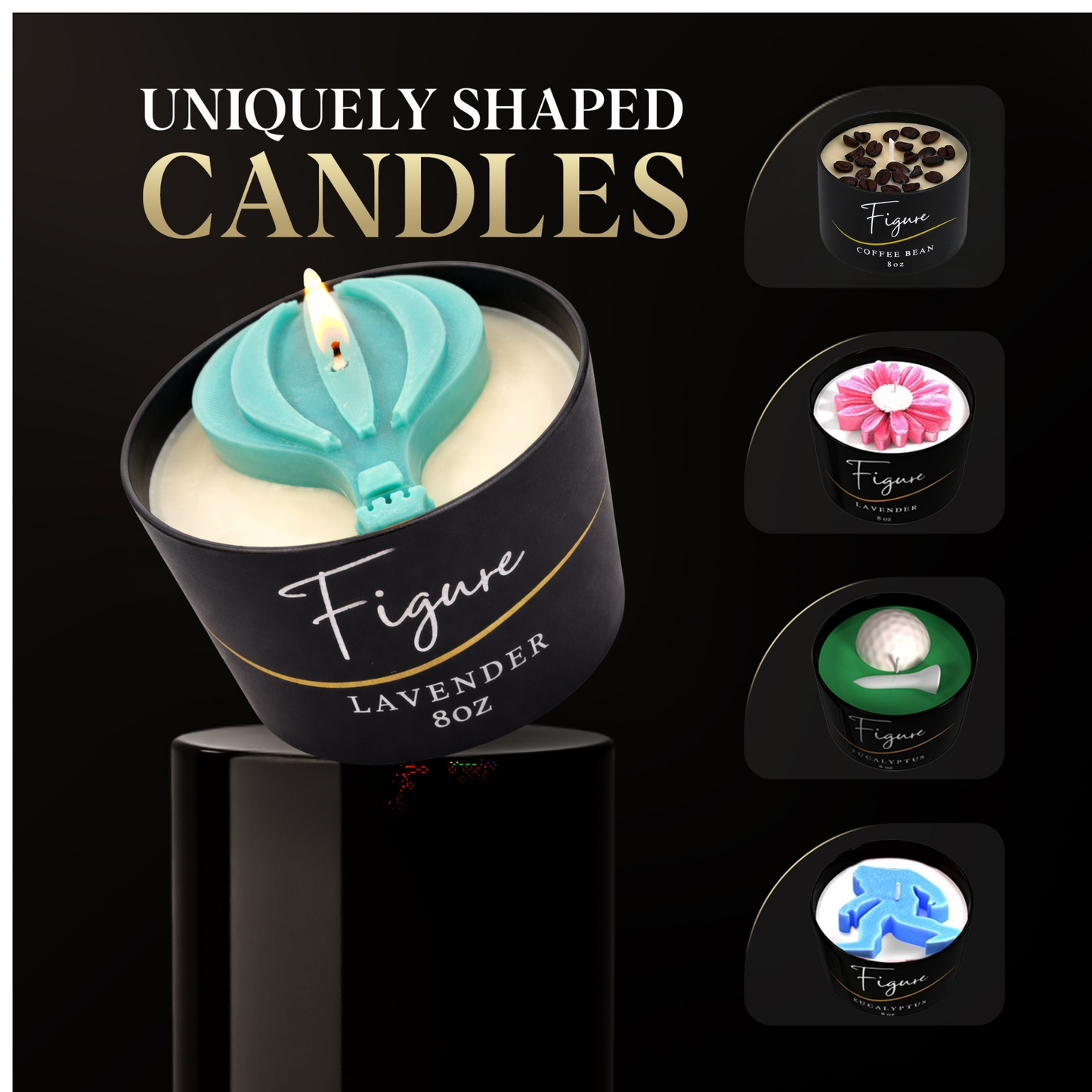 Hot Air Balloon Candle
