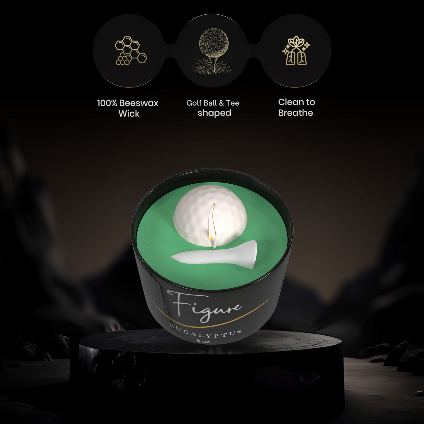 The Clubhouse Golf Candle