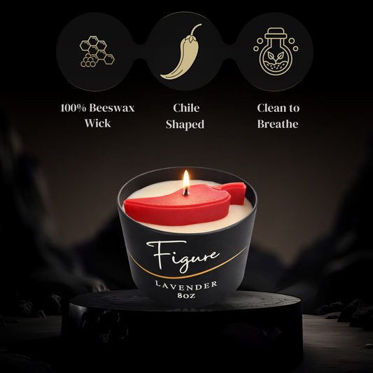 Red Chile Pepper Candle