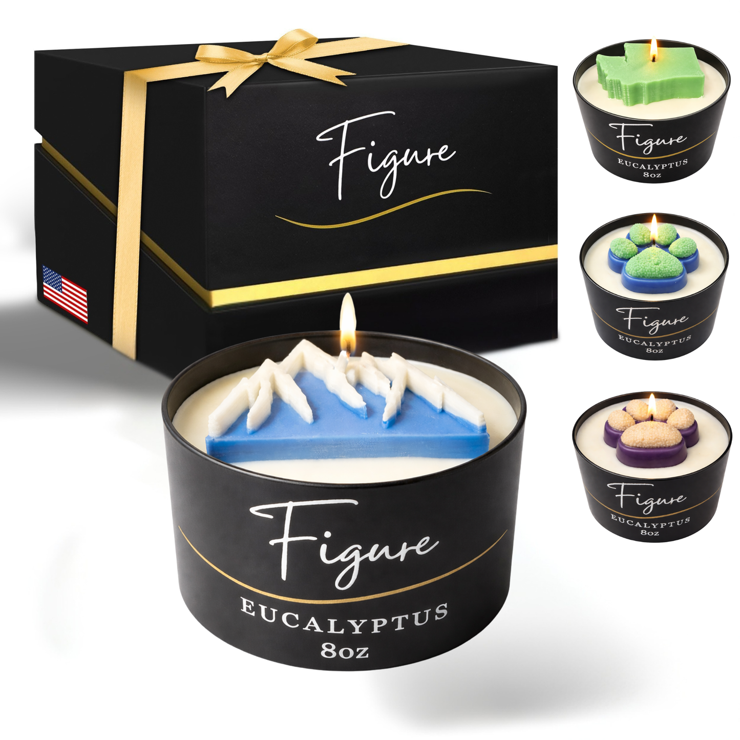 Mt. Rainier Candle 🏔️ Mountain Decor | Pacific Northwest | Non-Toxic 8 oz