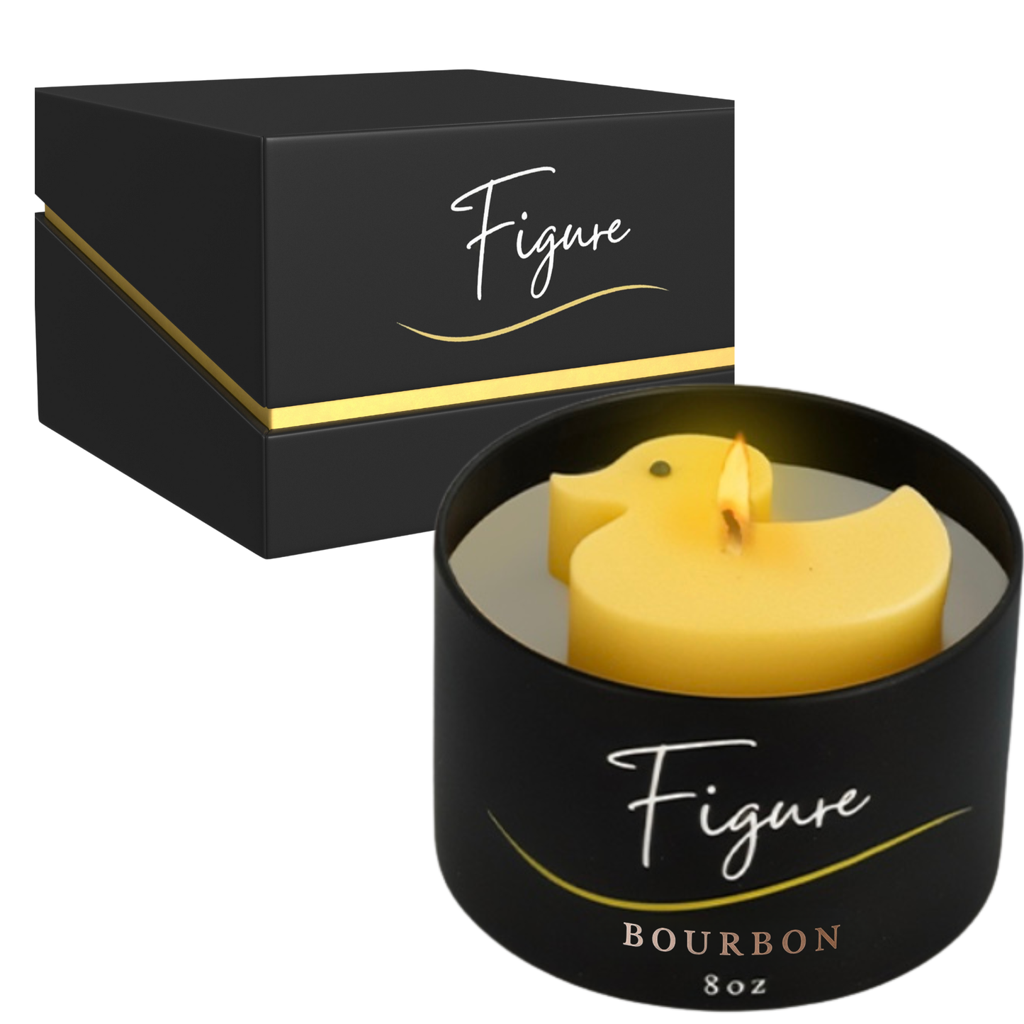 Yellow Rubber Duck Candle