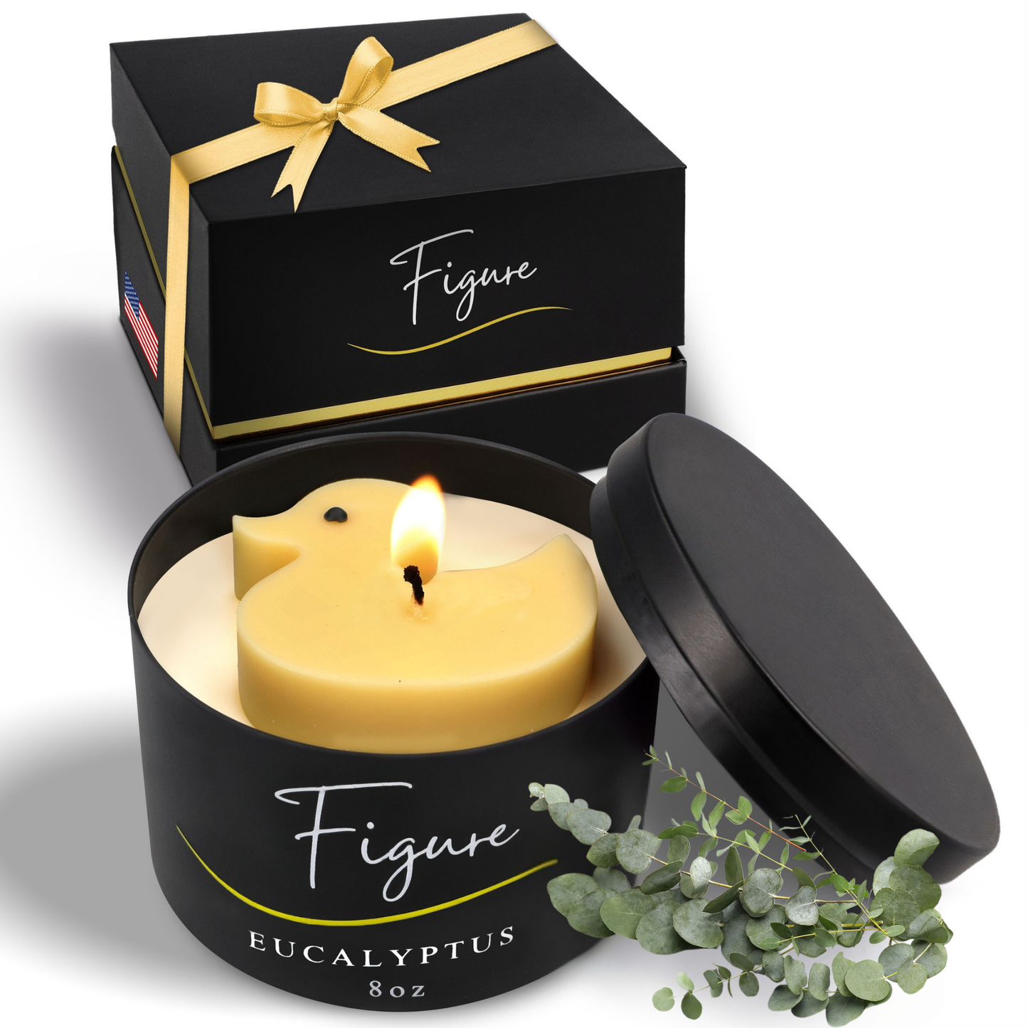 Yellow Rubber Duck Candle