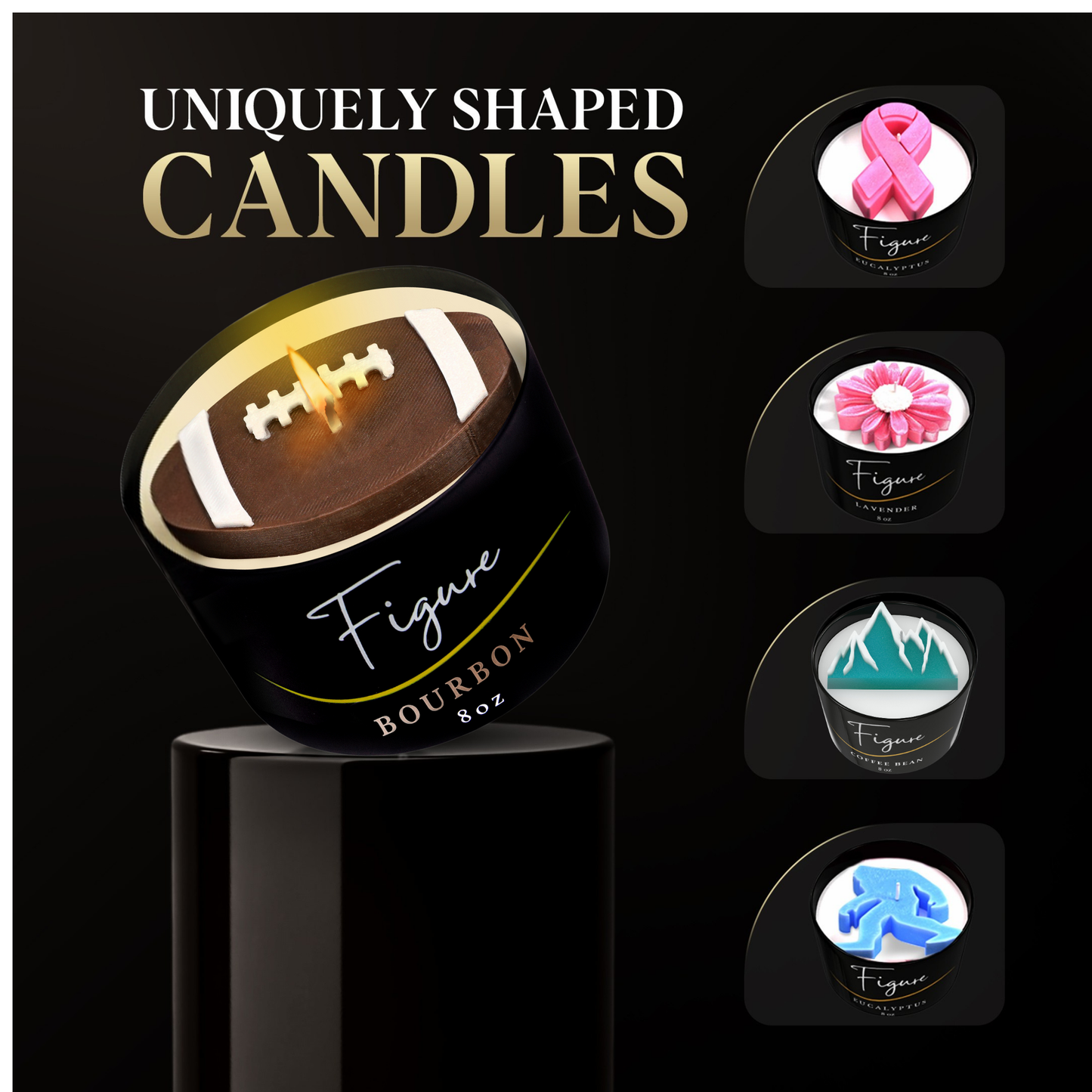 The Football Candle