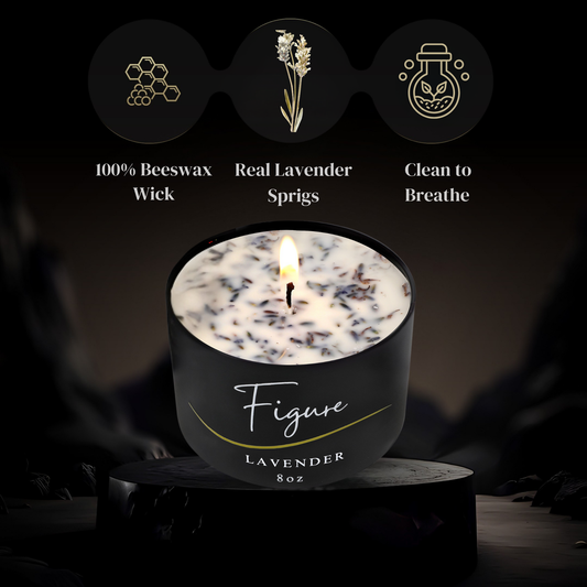 The Lavender Sprig Candle