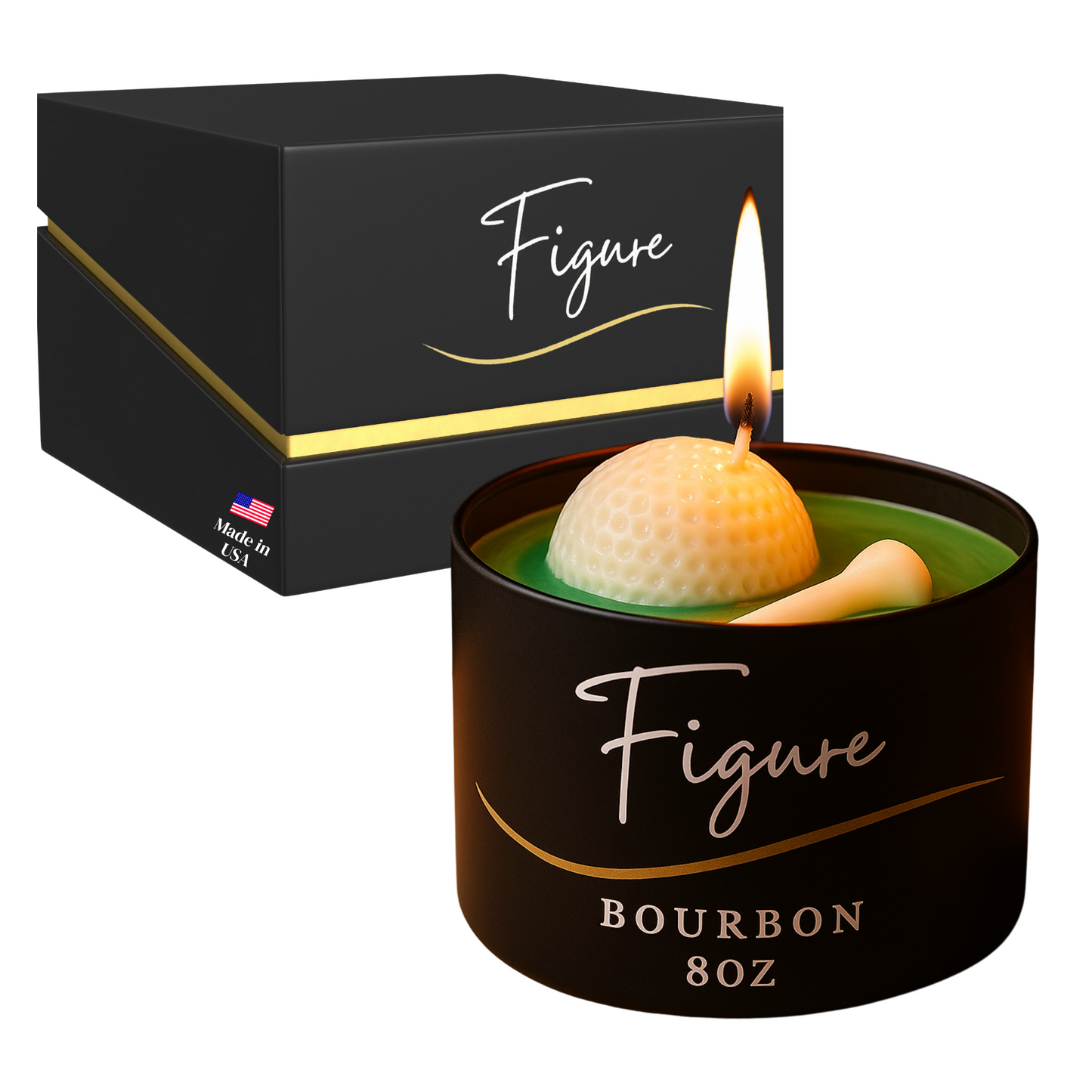 The Clubhouse Golf Candle