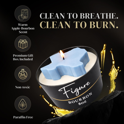 Texas State Candle 🤠 Western Decor | Non-Toxic 8 oz | Gift Ready