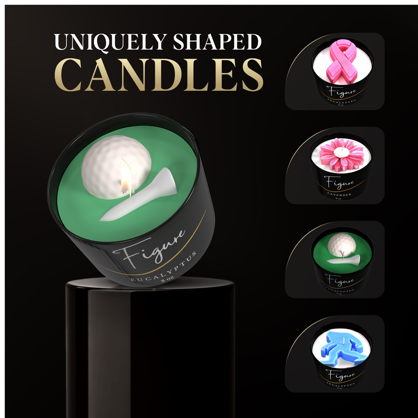 The Clubhouse Golf Candle
