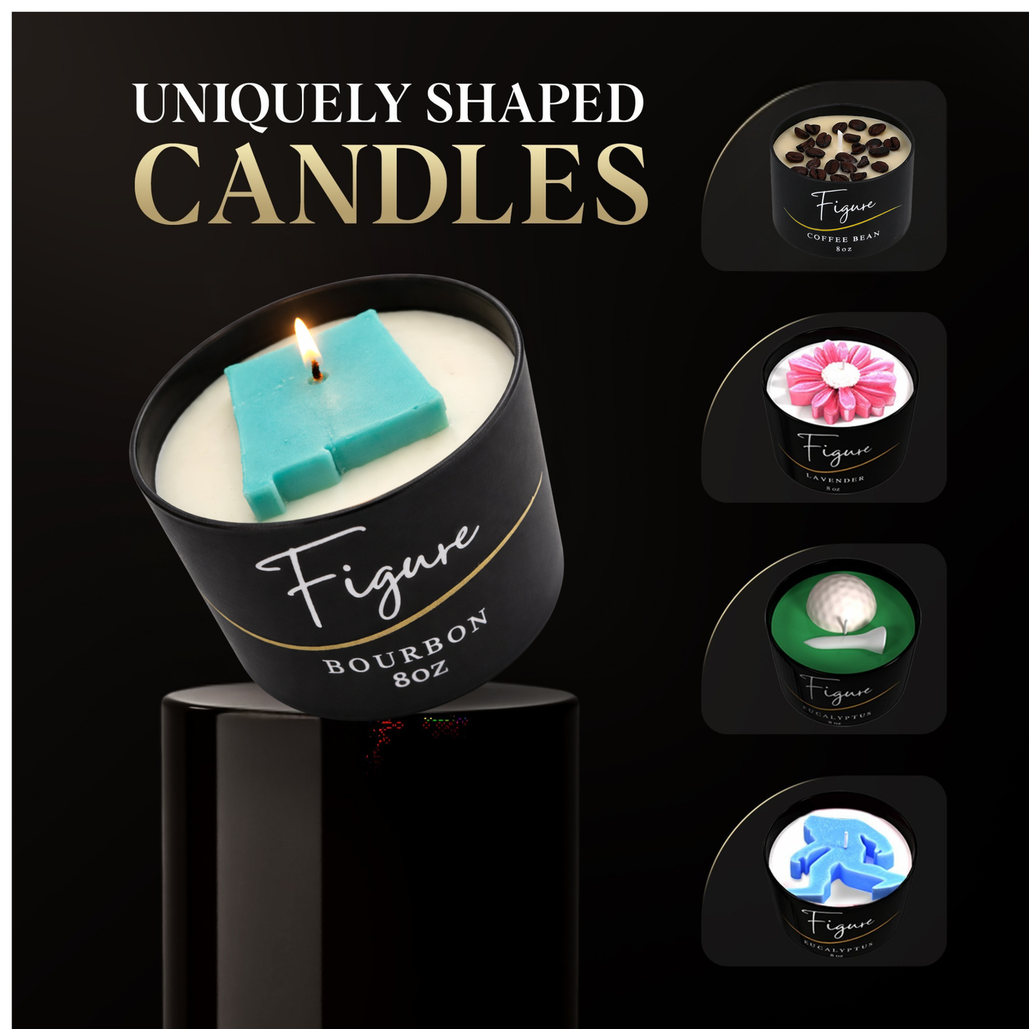 State Shaped NM Candle