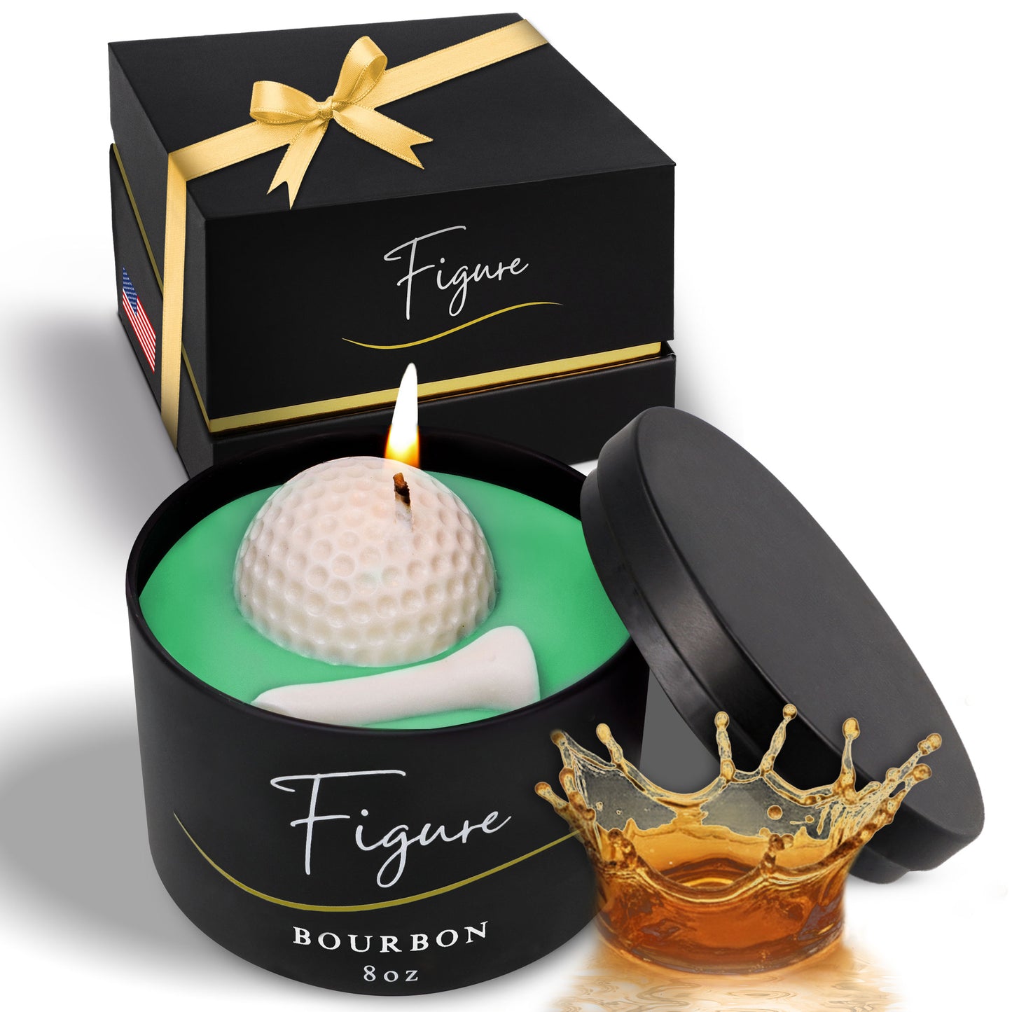 The Clubhouse Golf Candle