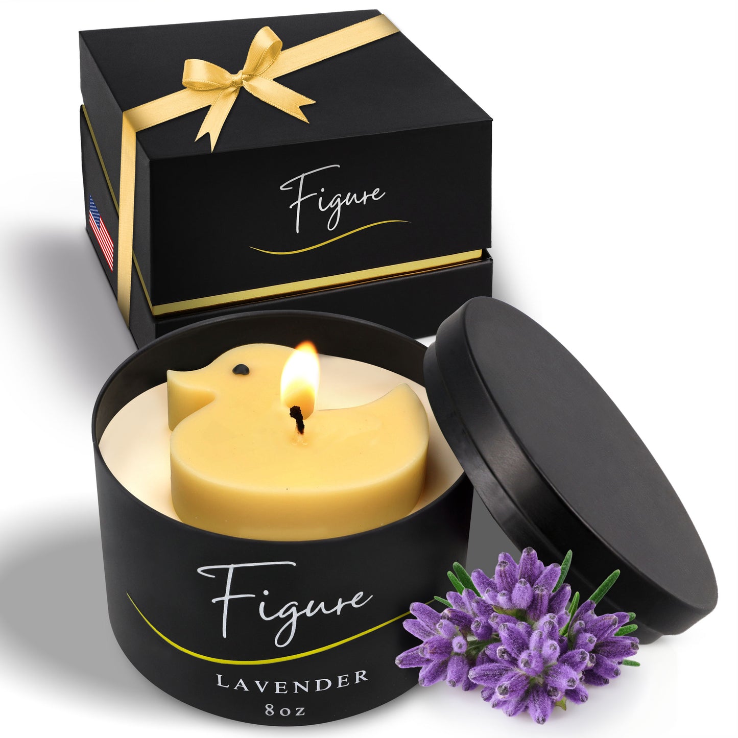 Yellow Rubber Duck Candle