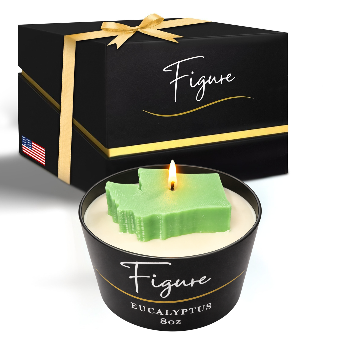 Washington State Shaped Candle | Pacific Northwest Decor | 8 oz Non-Toxic