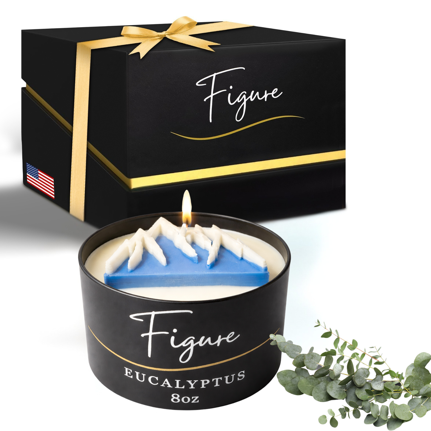 Mt. Rainier Candle 🏔️ Mountain Decor | Pacific Northwest | Non-Toxic 8 oz