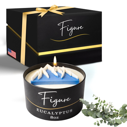 Mt. Rainier Candle 🏔️ Mountain Decor | Pacific Northwest | Non-Toxic 8 oz