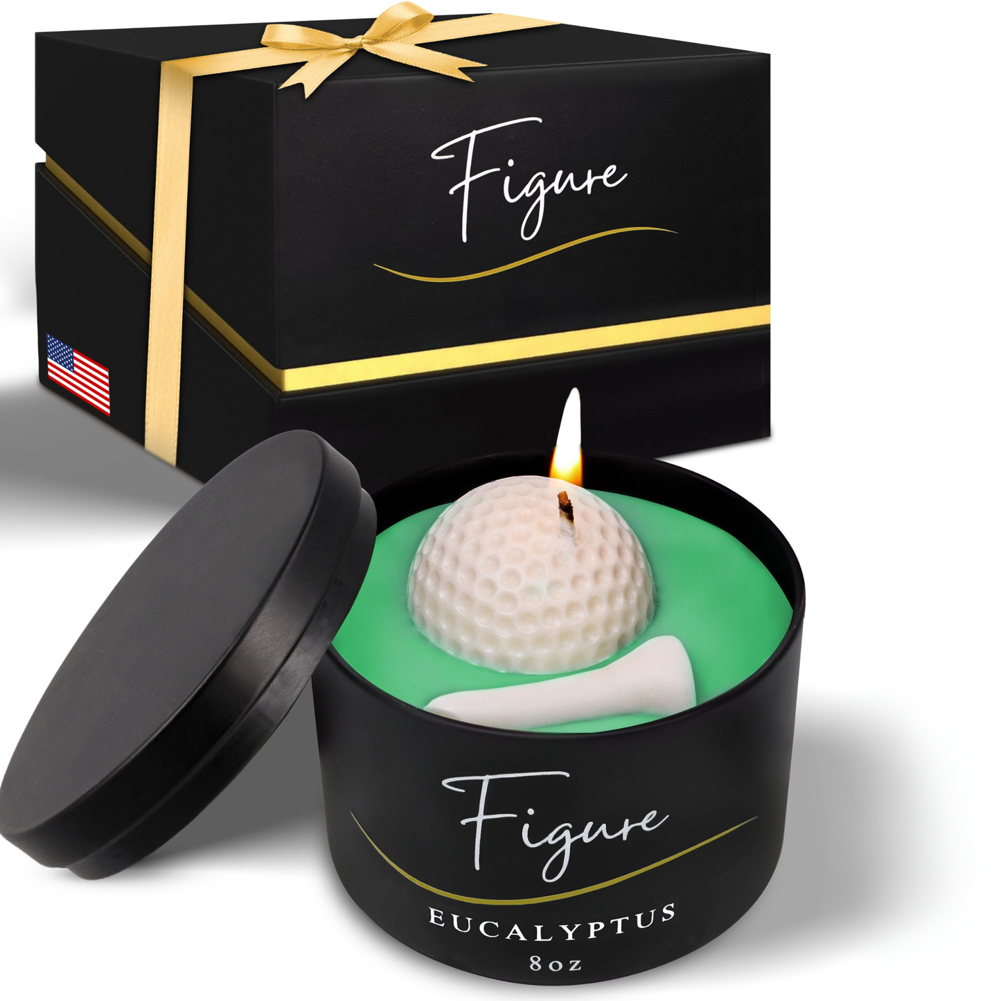 The Clubhouse Golf Candle