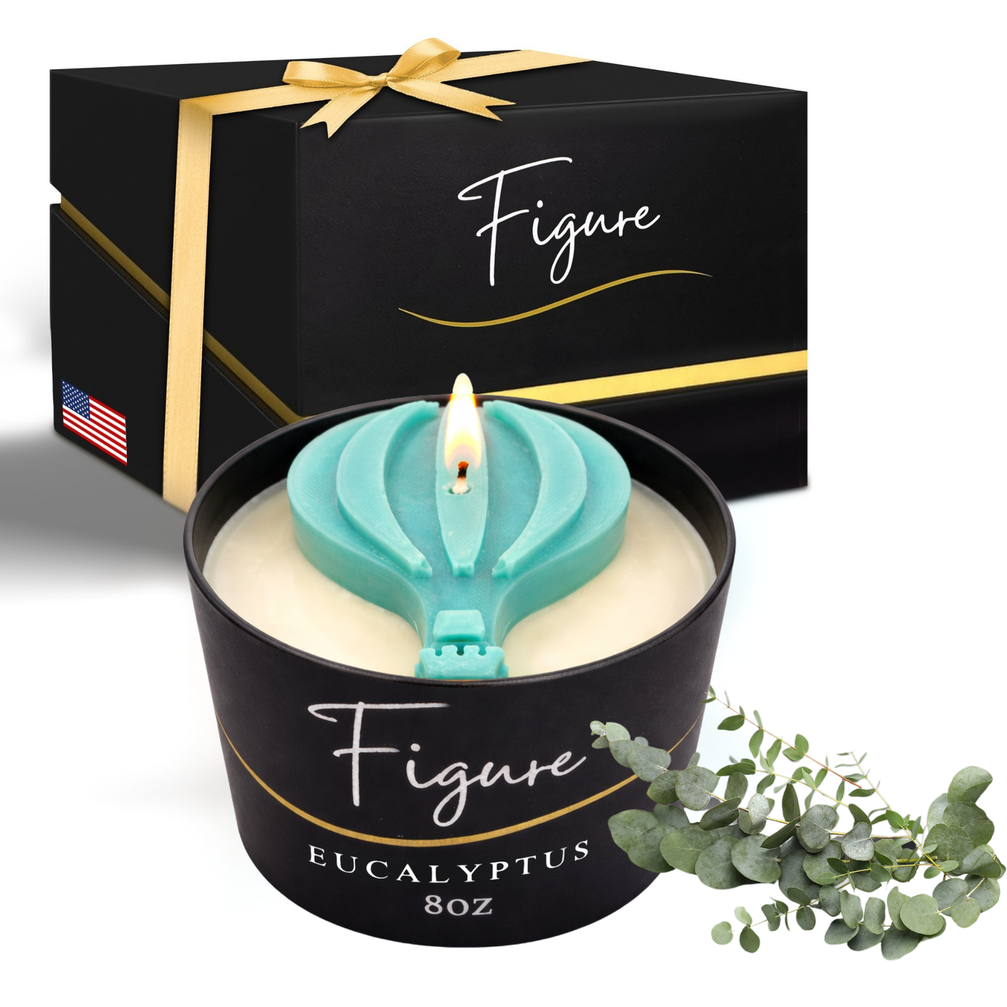 Hot Air Balloon Candle