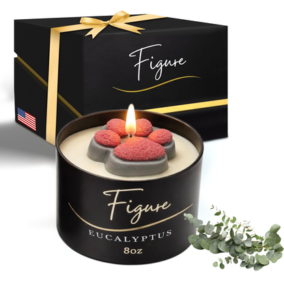 NM Lobo Paw Candle