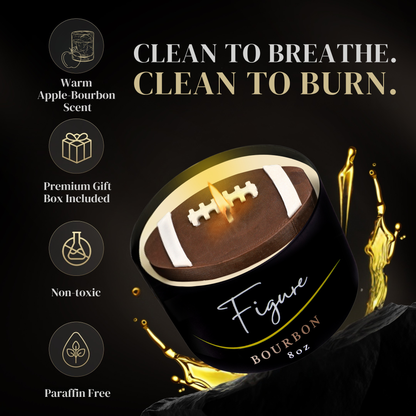The Football Candle