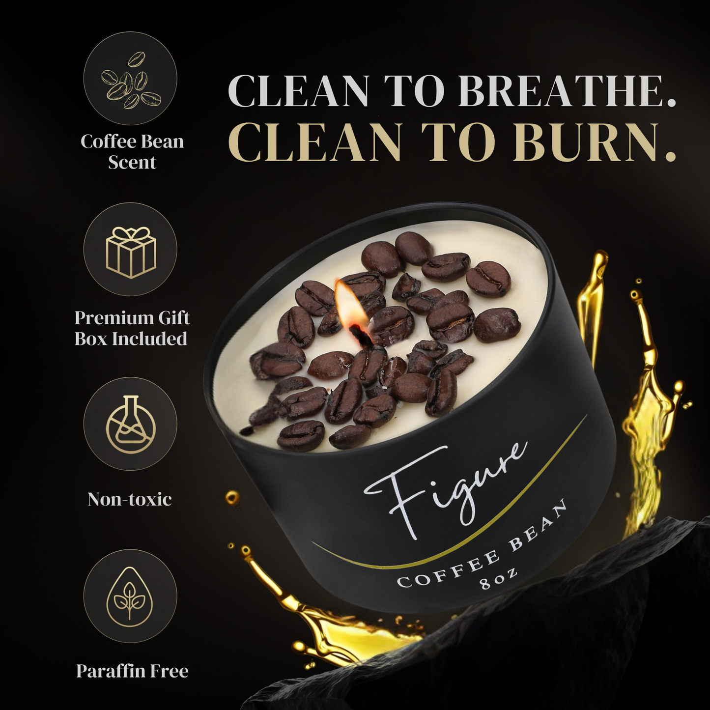 The Coffee Bean Candle