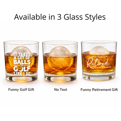 Whiskey Smoker Kit with Torch & Clear Glass