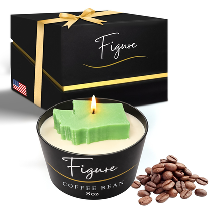 Washington State Shaped Candle | Pacific Northwest Decor | 8 oz Non-Toxic