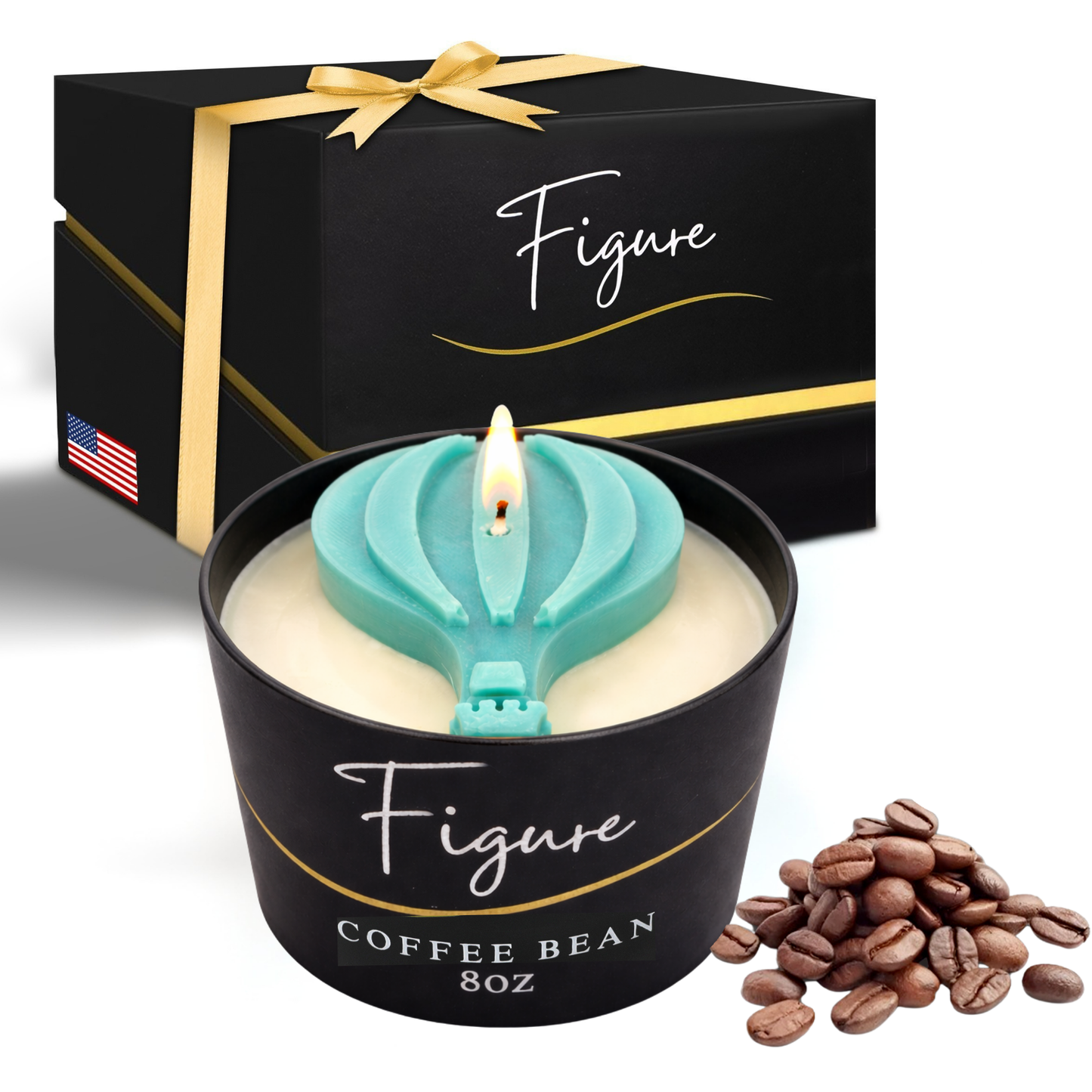 Hot Air Balloon Candle