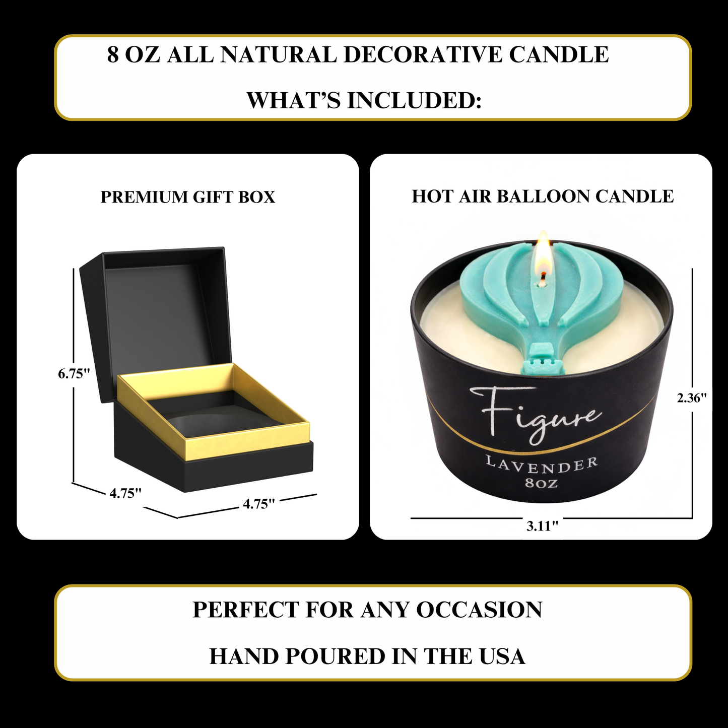 Hot Air Balloon Candle