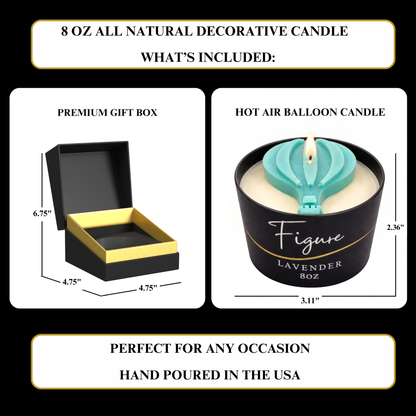 Hot Air Balloon Candle