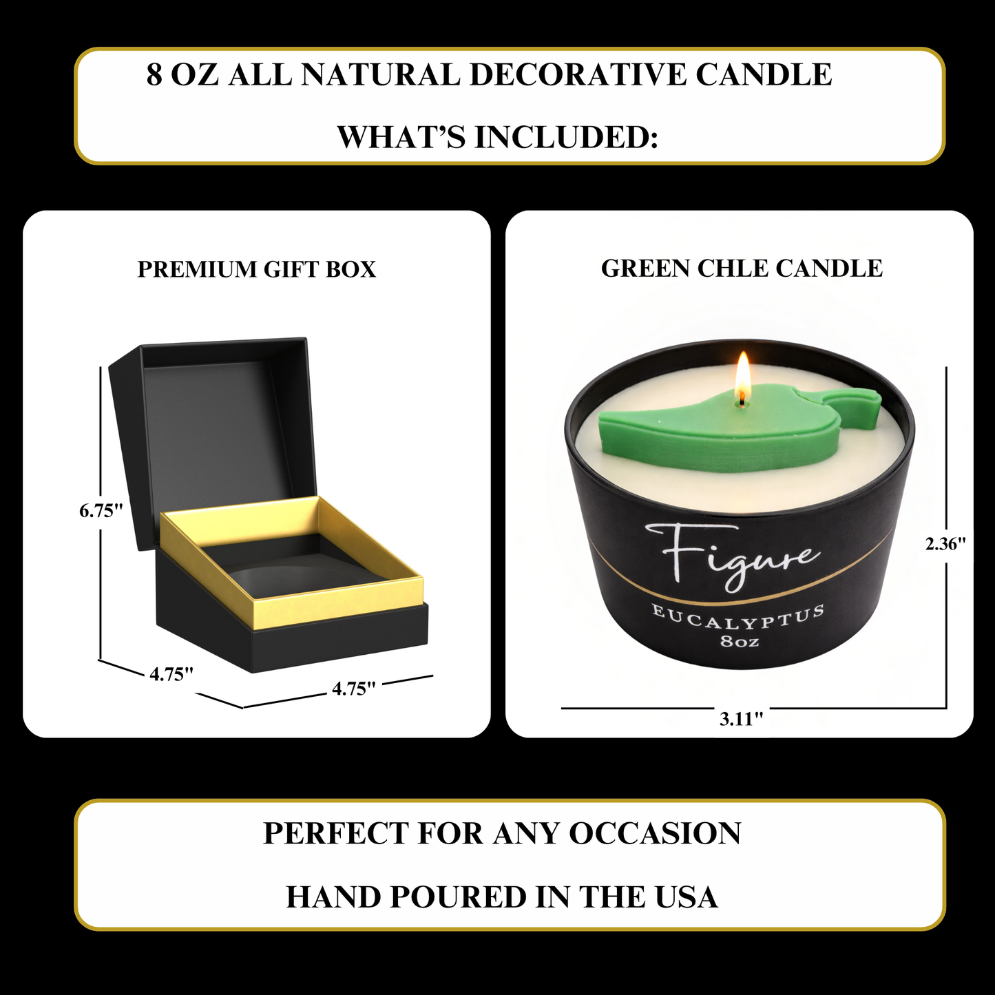 Green Chile Pepper Candle