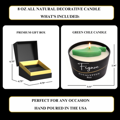 Green Chile Pepper Candle