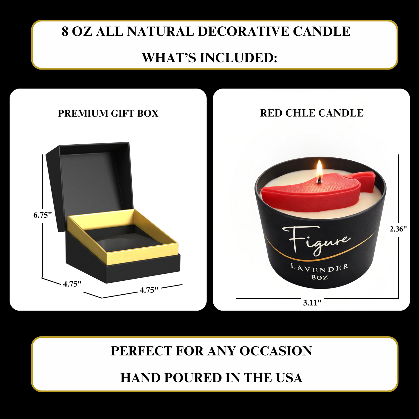 Red Chile Pepper Candle