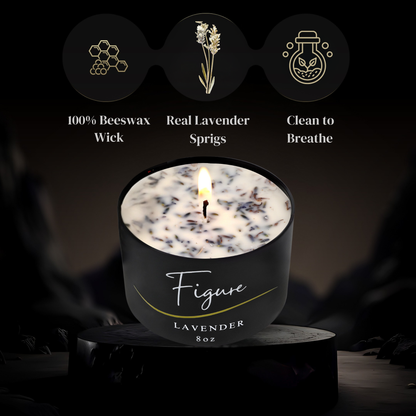 The Lavender Sprig Candle