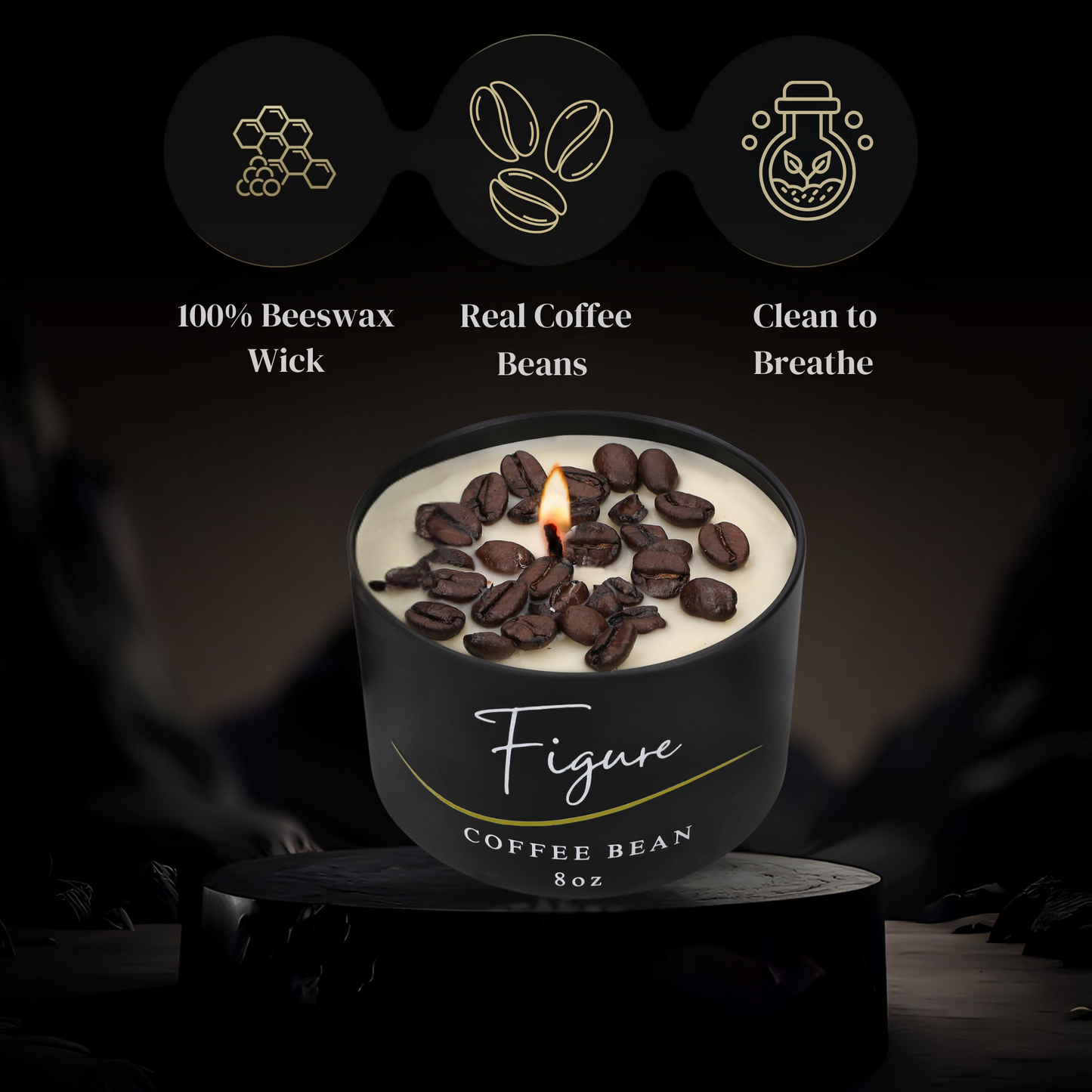 The Coffee Bean Candle