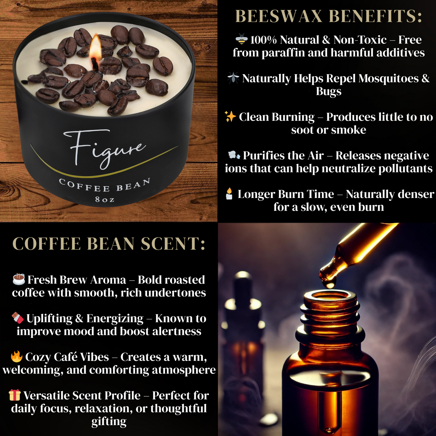 The Coffee Bean Candle