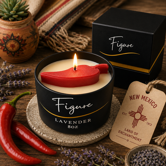 Red Chile Pepper Candle