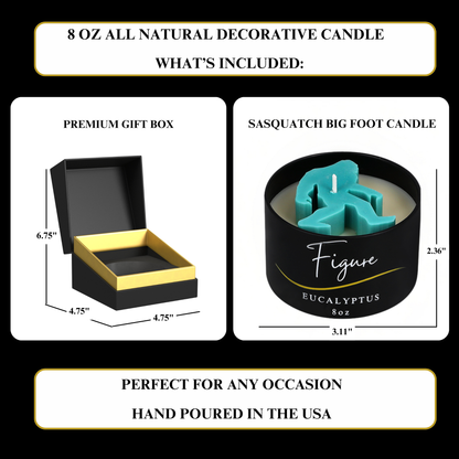 Bigfoot Candle