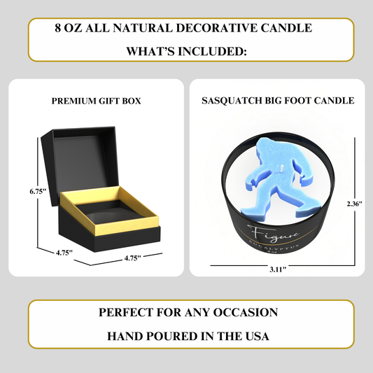 Bigfoot Candle