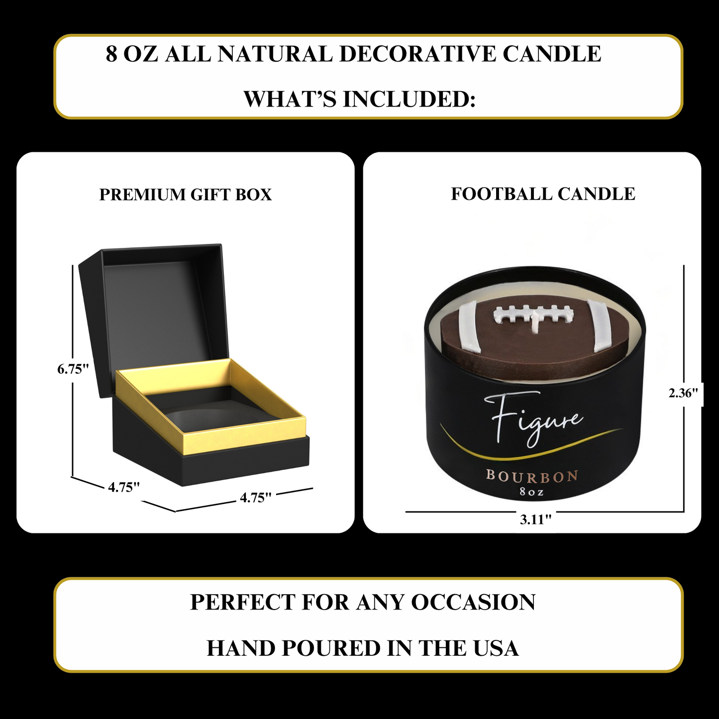 The Football Candle