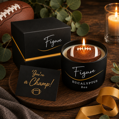 The Football Candle