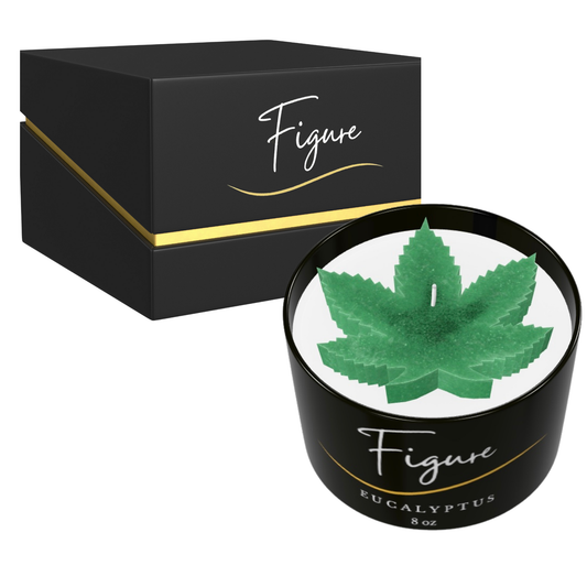 Weed Leaf Marijuana Candle