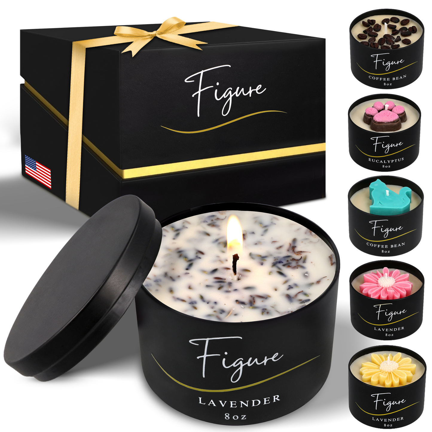 The Lavender Sprig Candle