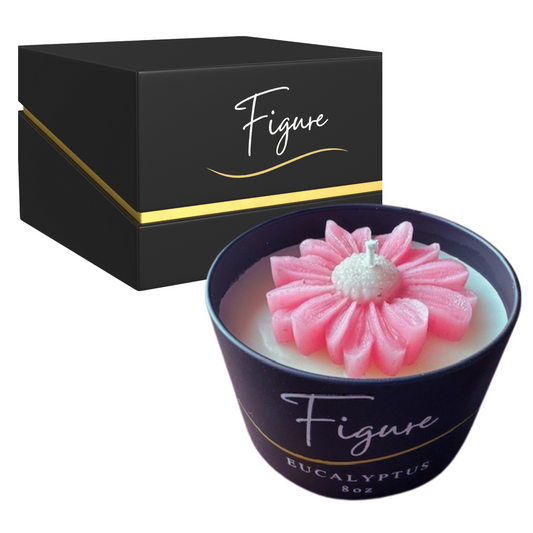 The Yellow Daisy Candle