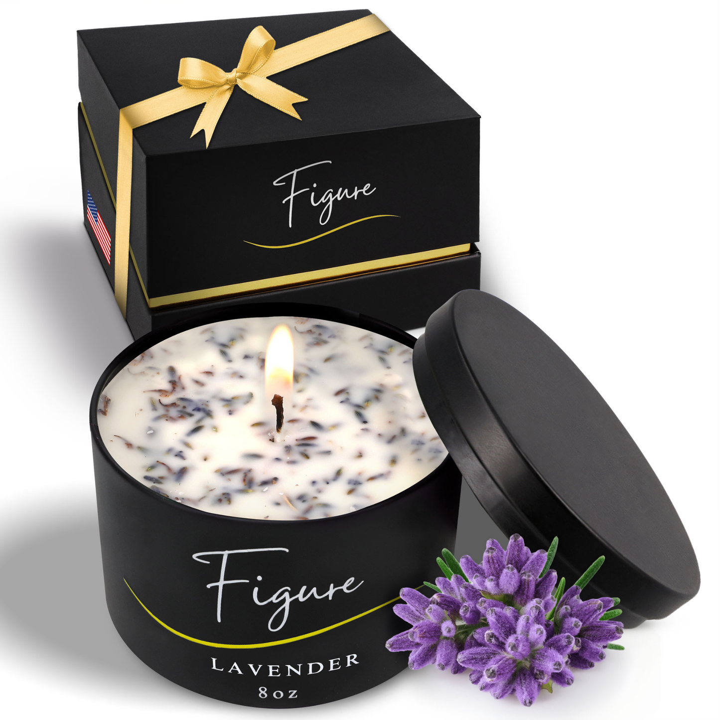 The Lavender Sprig Candle