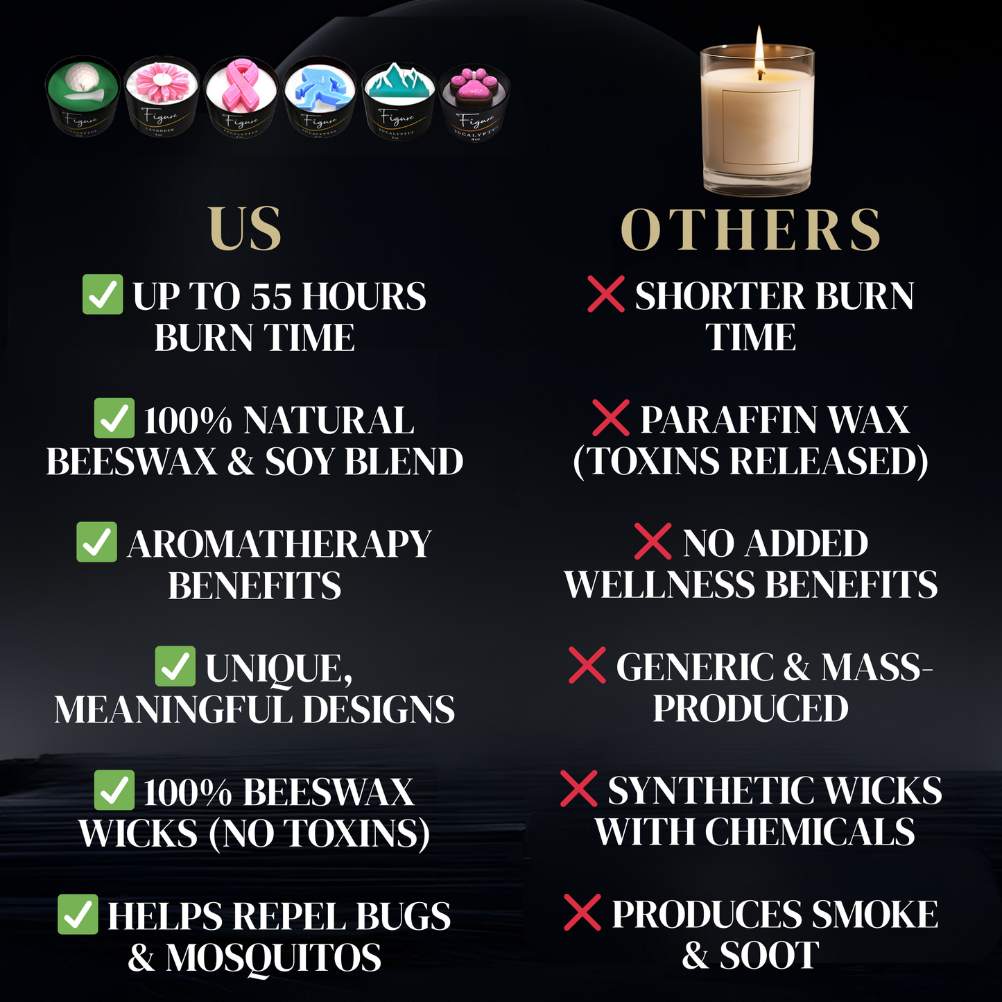The Clubhouse Golf Candle